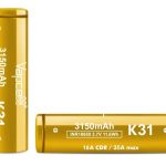 Vapcell K31 18650 3150mah 18A-35A