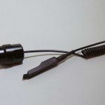Διακόπτης on-off με σπιράλ καλώδιο С8 διπλής λειτουργίας