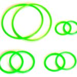 Τσιμούχες o-ring σιλικόνης φωσφορούχα (Glow-in-the-Dark).