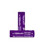 Vapcell 14500 F15 1500mah 3A 1τμχ